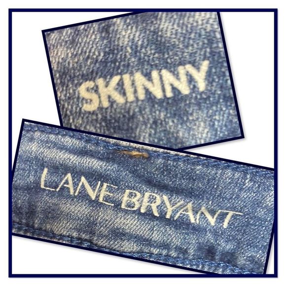 Lane Bryant Size 26R Mid Rise Denim Jeans - Picture 15 of 16